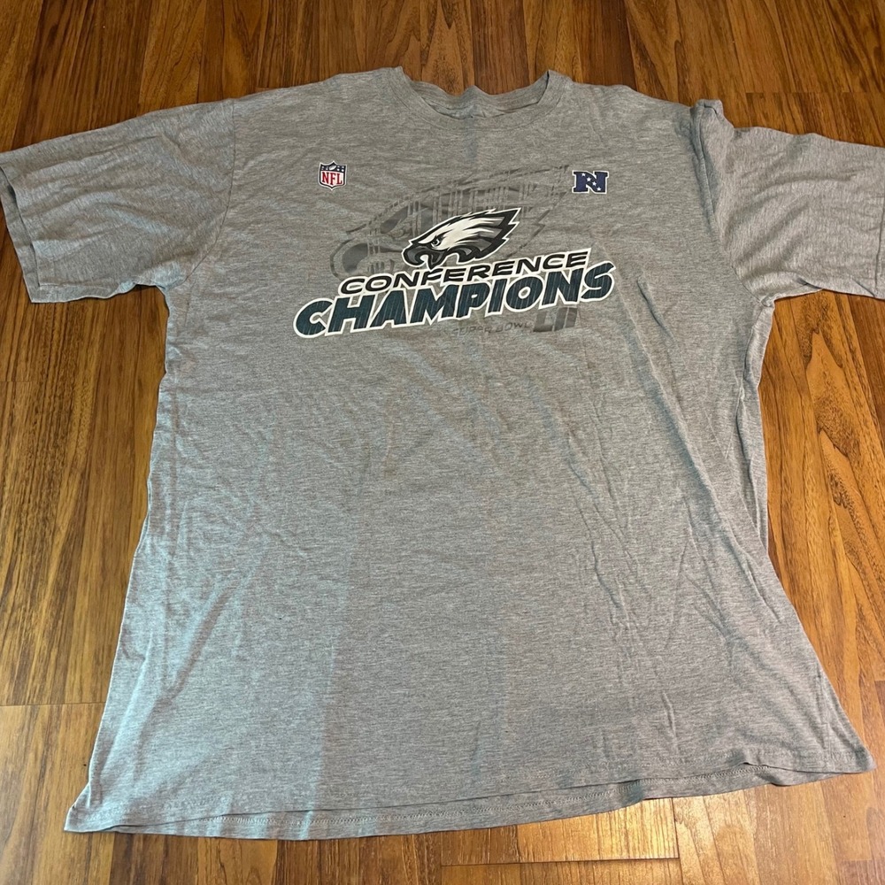 NFL Pro Line Philadelphia Eagles T Shirt Mens 2XLT NFC Champions Super Bowl LII